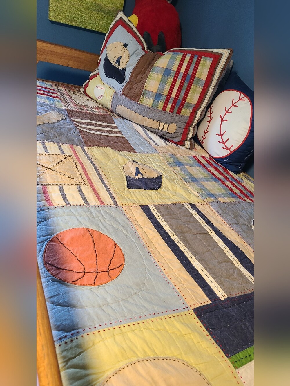 Pottery Barn Kids Sport Twin Quilt - Picture 3 of 6